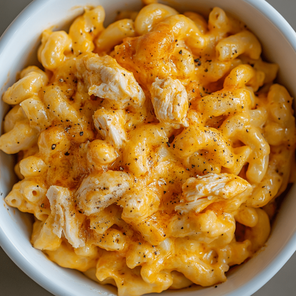 One-Pot Chicken Parmesan Mac and Cheese