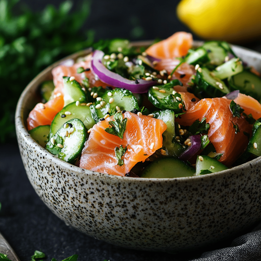 5-Ingredient Salmon Salad