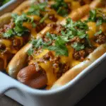 Chili Cheese Dog Casserole