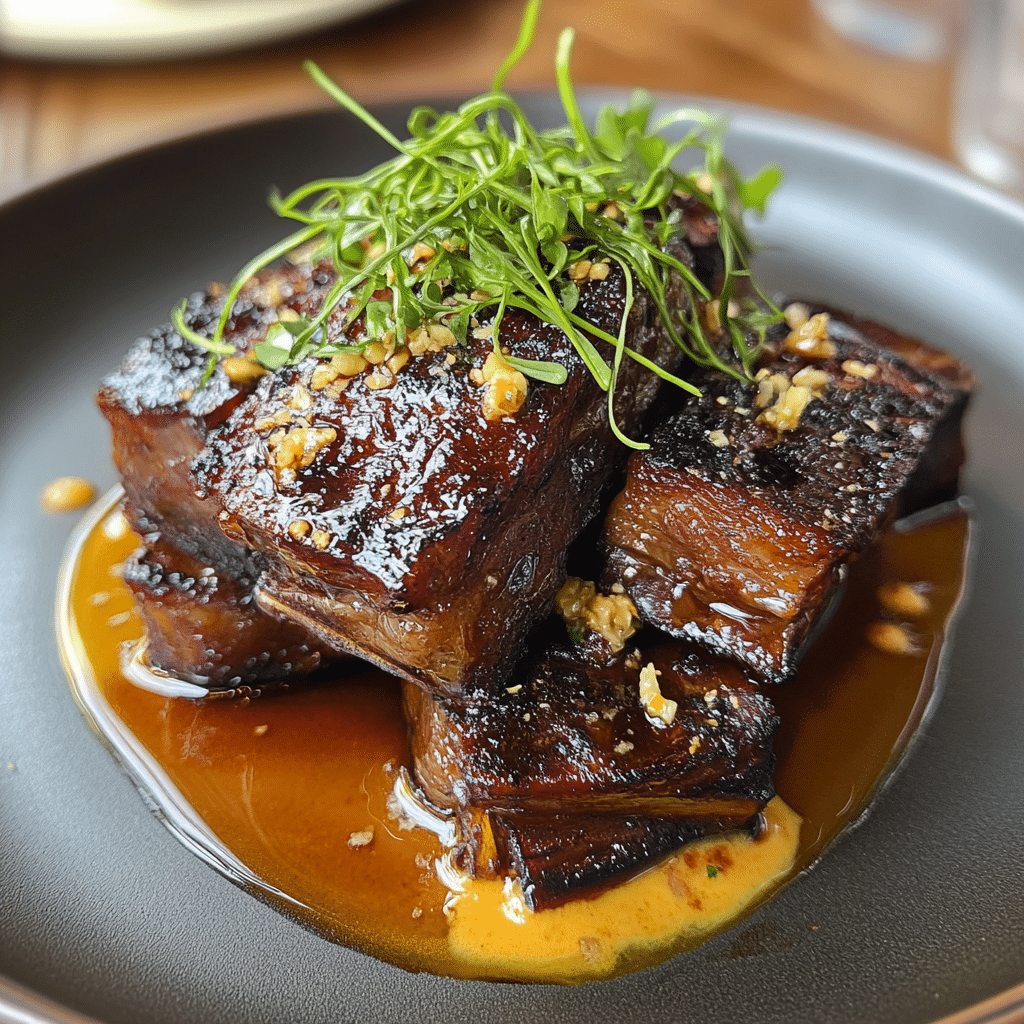 Smoked Bachan's Beef Short Ribs