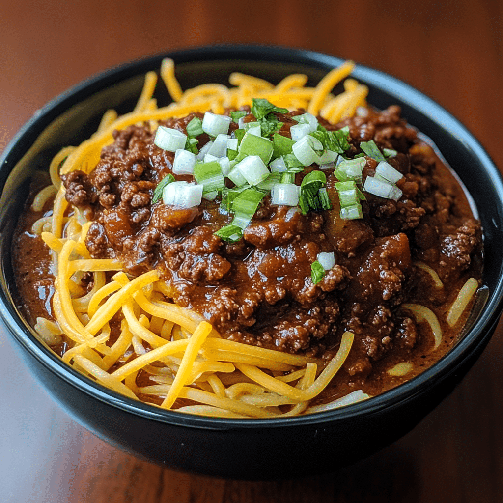 Smoked Cincinnati Chili Recipe