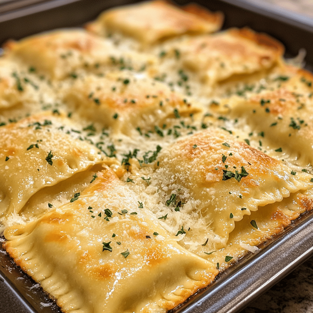 Traeger Parmesan Ravioli