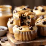 Peanut Butter Chocolate Chip Baked Oatmeal Cups