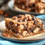 Coconut Toffee Chocolate Chip Cookie Bars