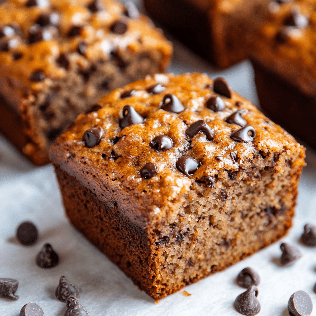 Chocolate-Peanut Butter Banana Bread