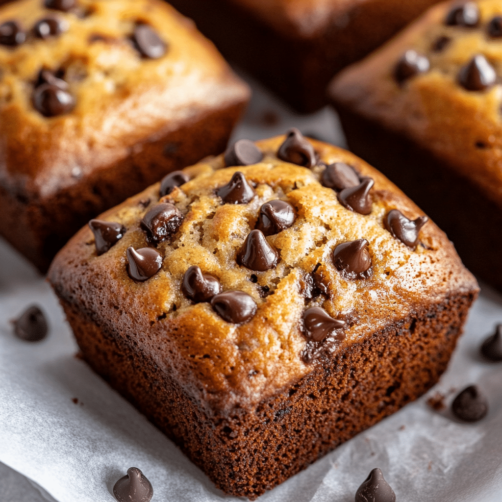 Chocolate-Peanut Butter Banana Bread