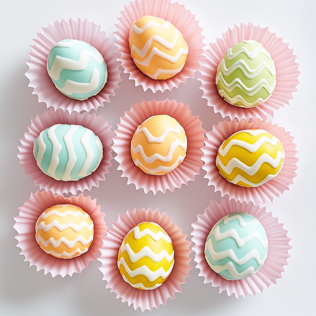 Mini Easter Egg Cakes