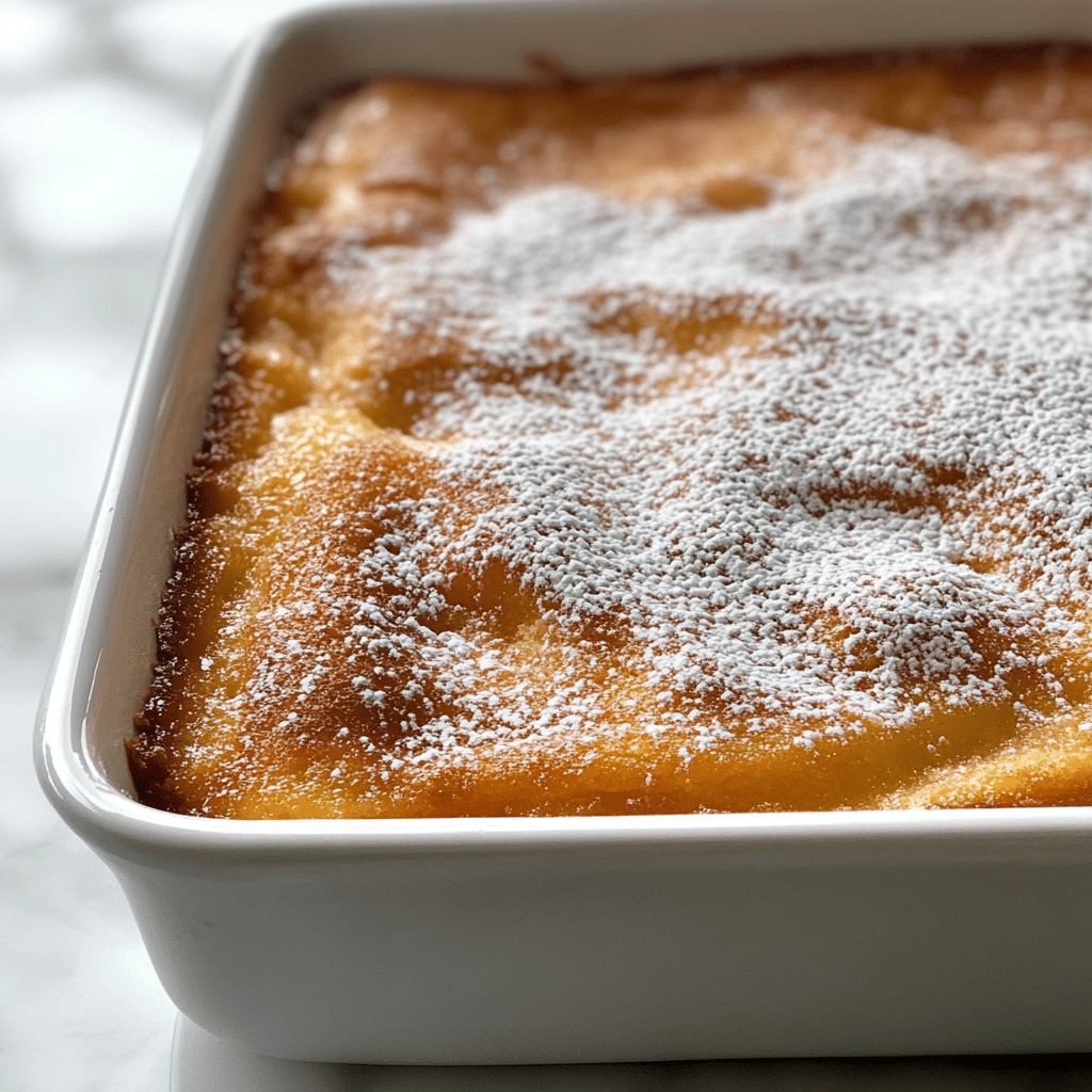 Gooey Butter Cake with Brown Butter