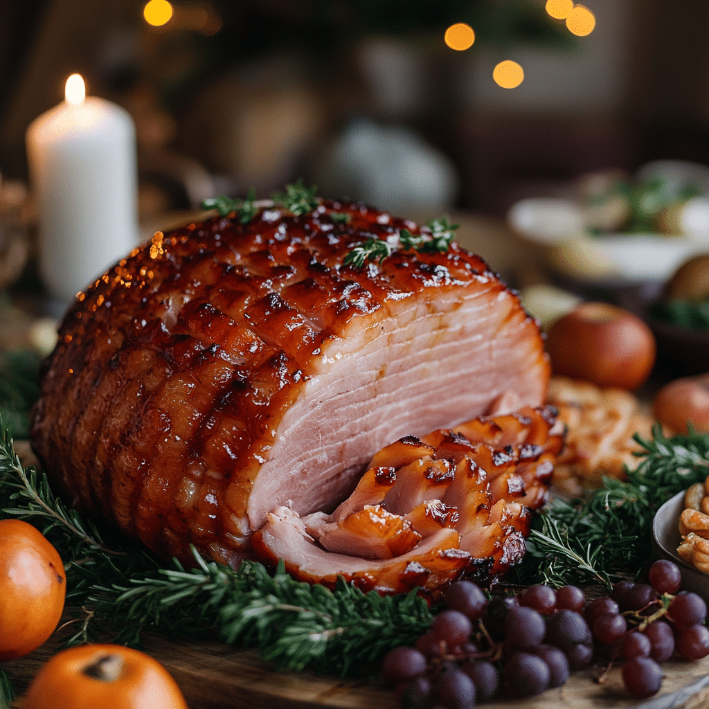 Spiked Honey Baked Ham Glaze