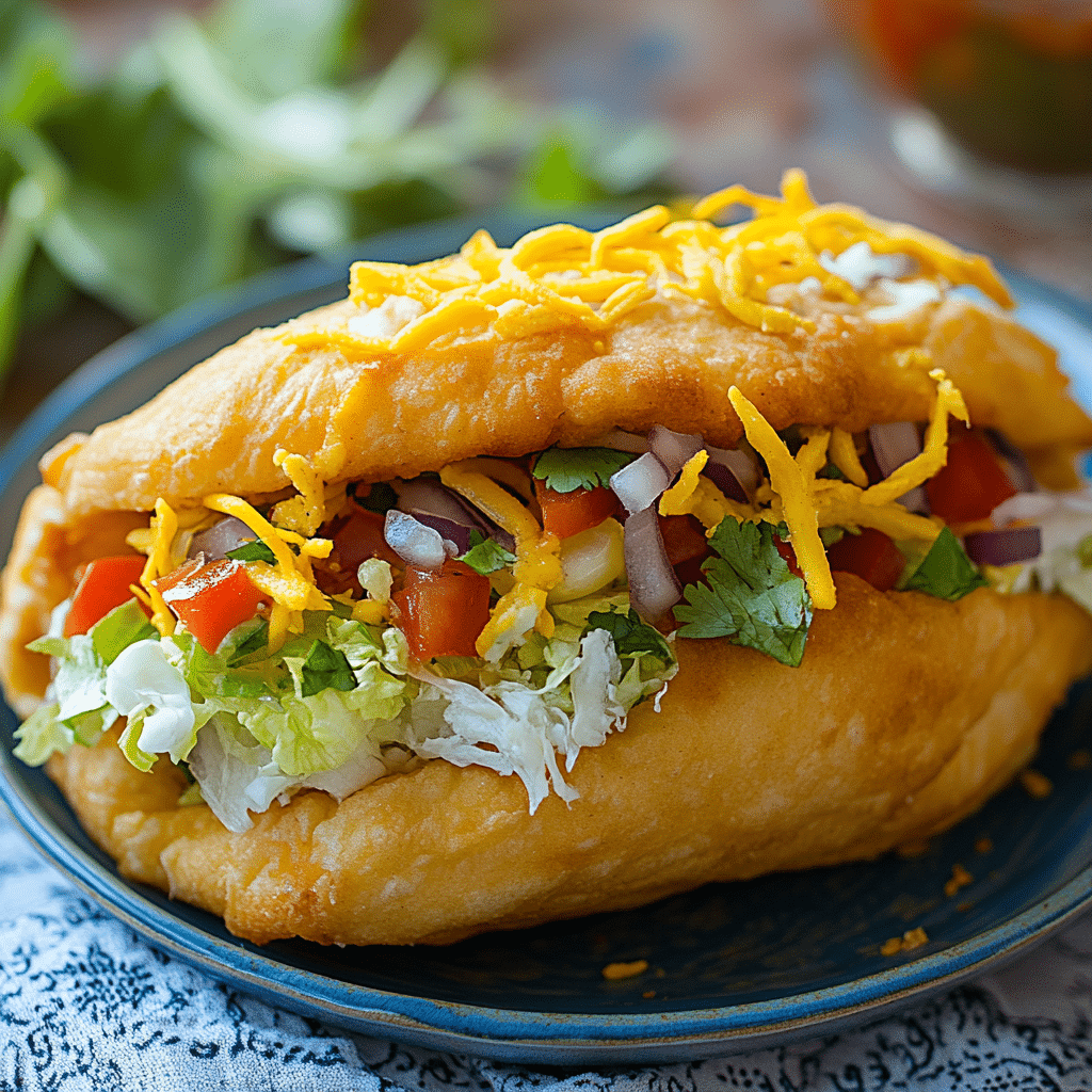 Indian Fry Bread Tacos