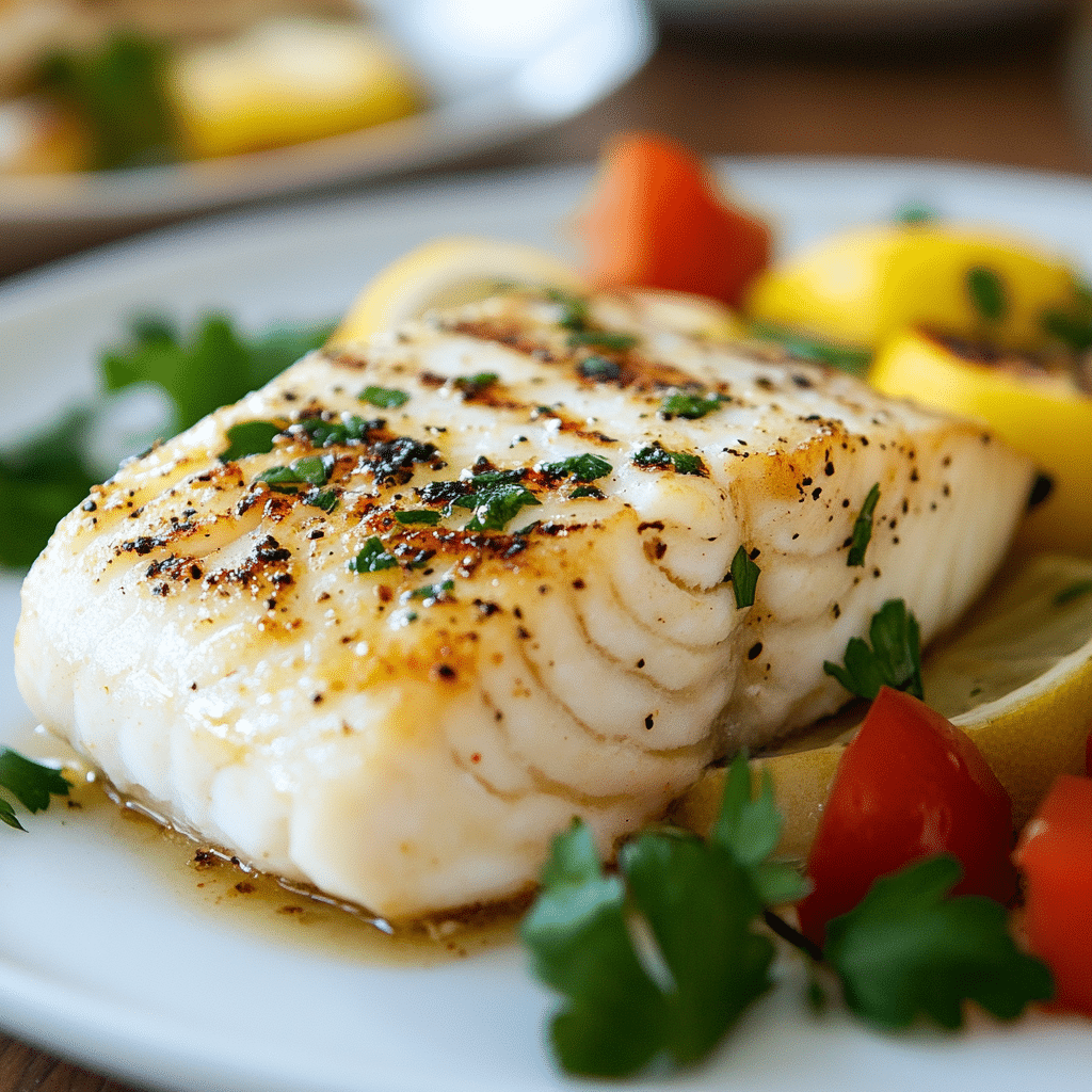 Simple Grilled Halibut Recipe