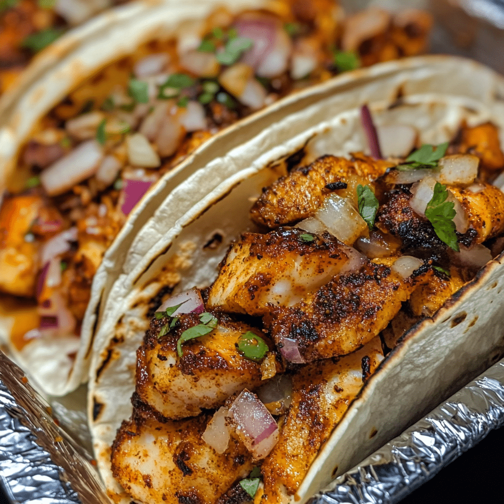 Blackstone Blackened Fish Tacos