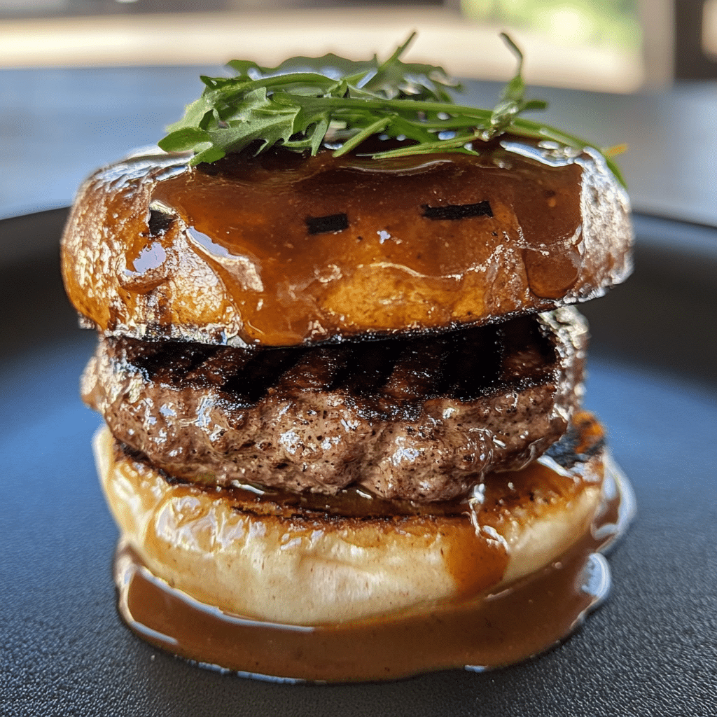 Grilled Bison Burger