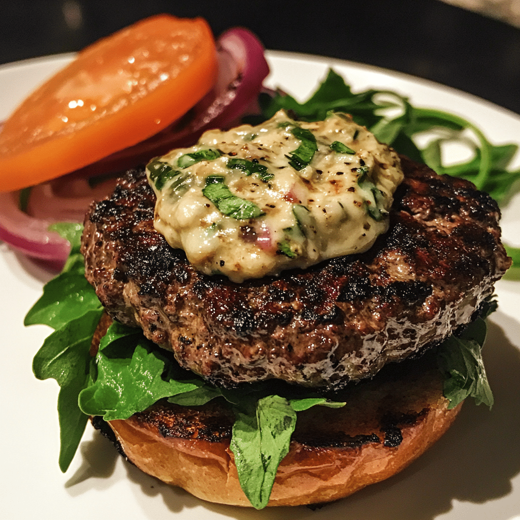 Grilled Bison Burger