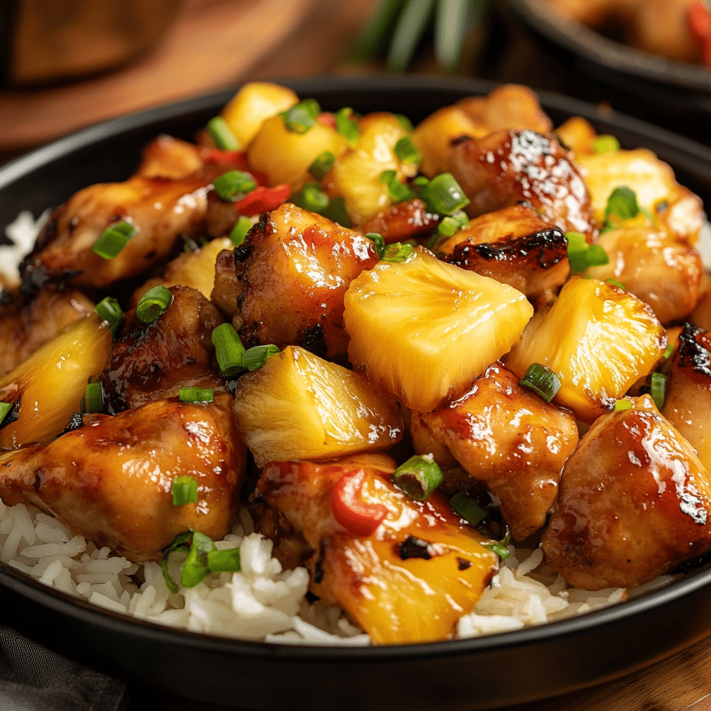 Blackstone Pineapple Chicken Recipe