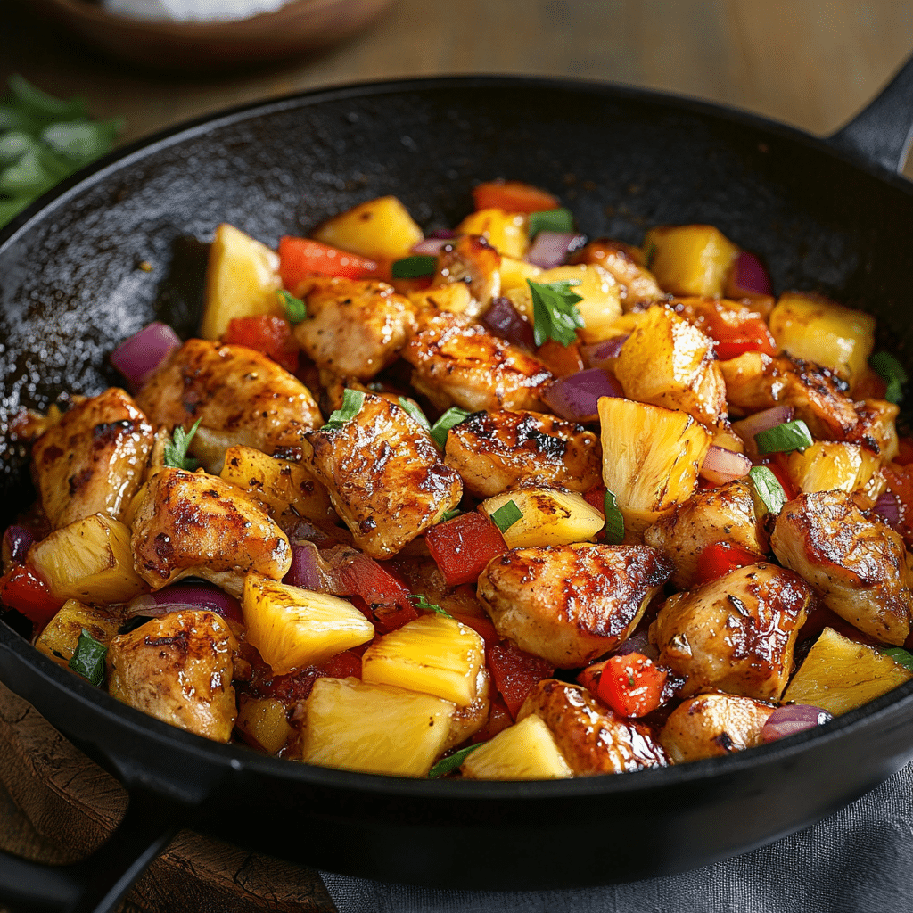 Blackstone Pineapple Chicken Recipe