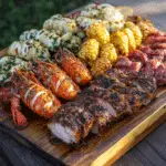 Traeger Surf and Turf Seafood Feast