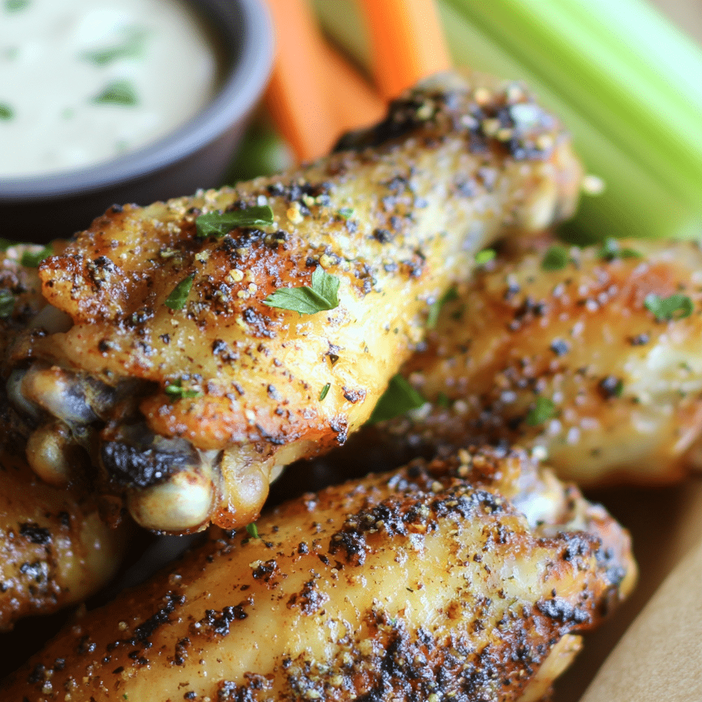 Crispy Baked Chicken Wings Recipe