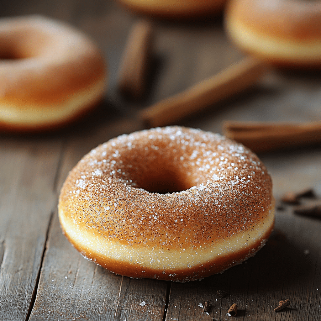 Cinnamon Sugar Biscuit Air Fryer Donuts