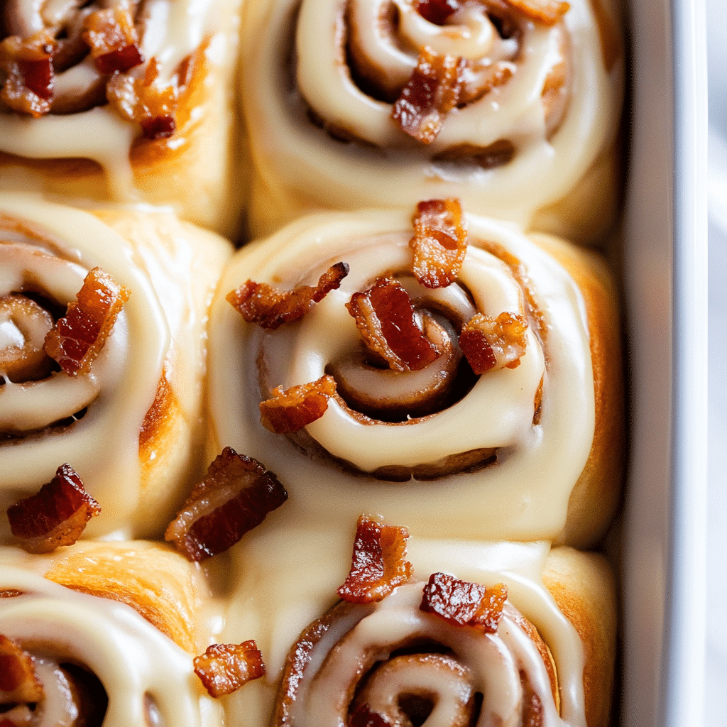 Bacon Cinnamon Rolls