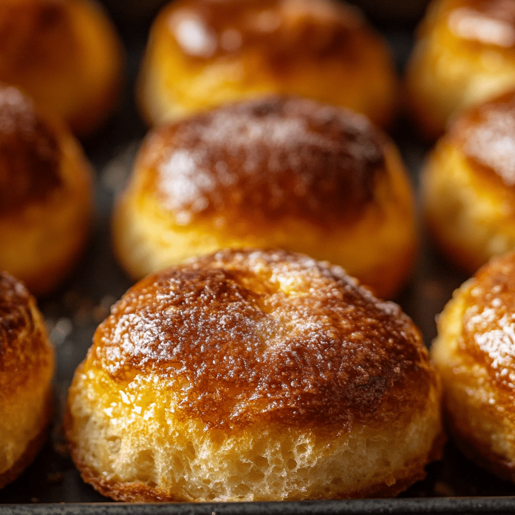 Quick Cottage Cheese Buns