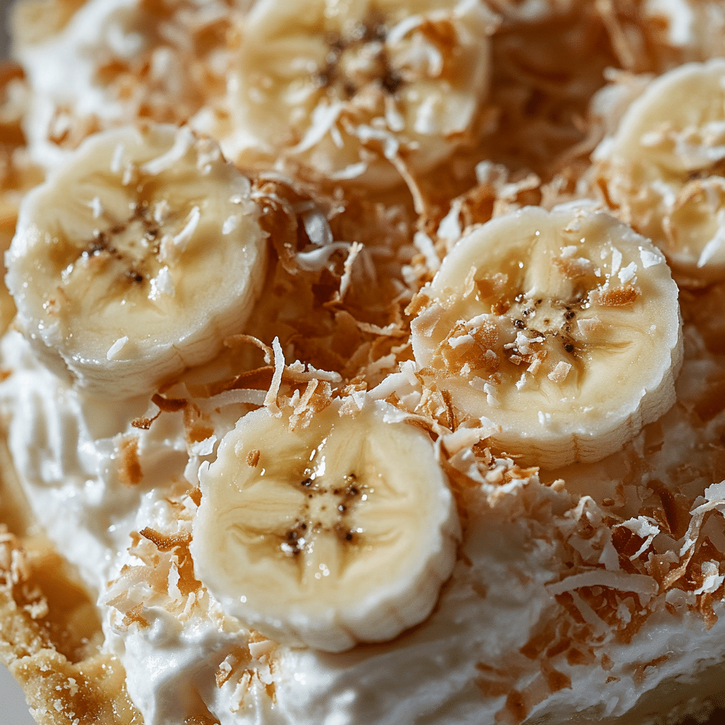 Banana Coconut Cream Pie