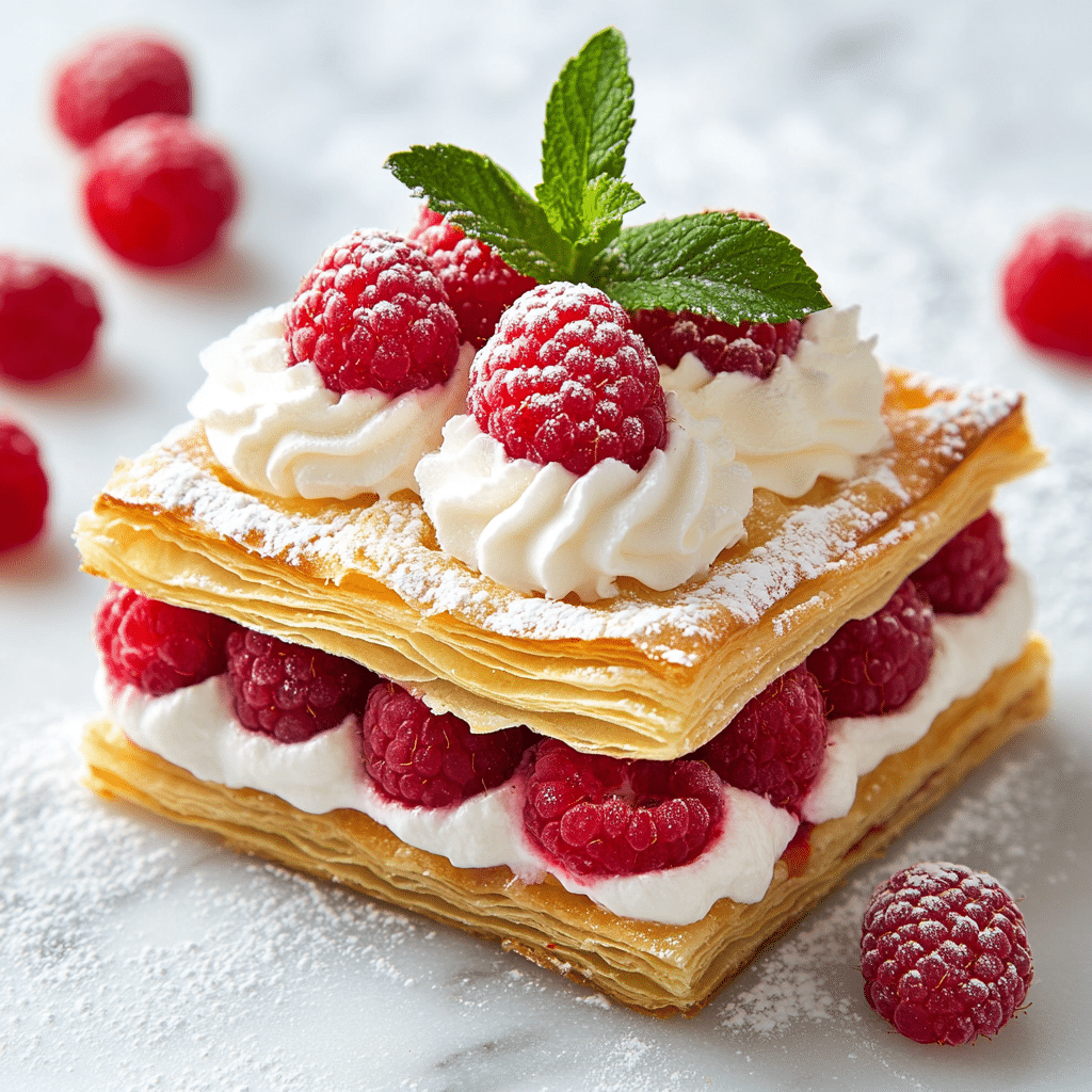 Raspberry Mille-Feuille Cookies