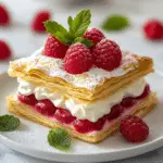 Raspberry Mille-Feuille Cookies