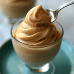 Peanut Butter Mousse with Crunchy Peanuts