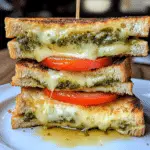 Pesto Grilled Cheese