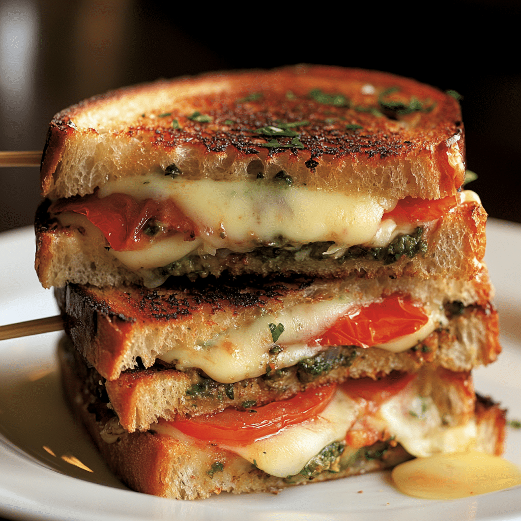 Pesto Grilled Cheese