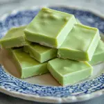 White Chocolate Mint Fudge