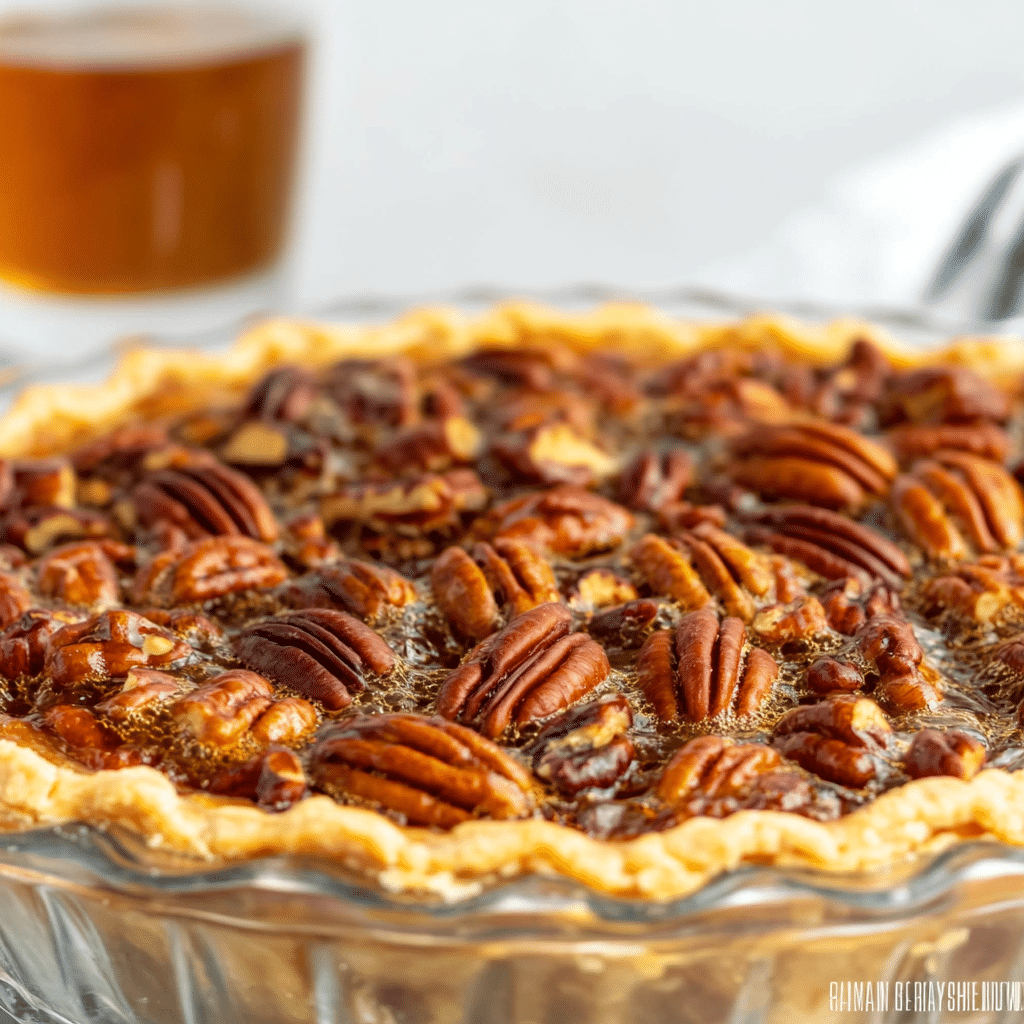 Bourbon Pecan Pie