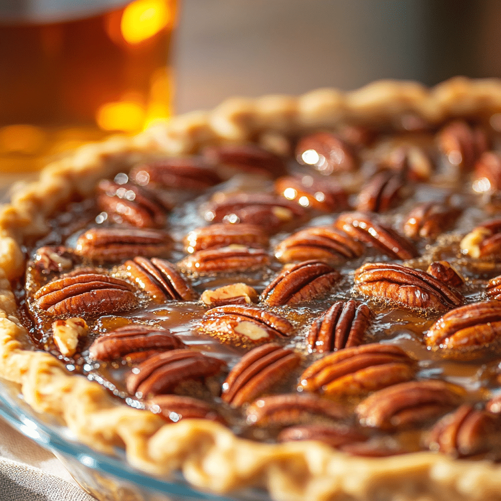 Bourbon Pecan Pie