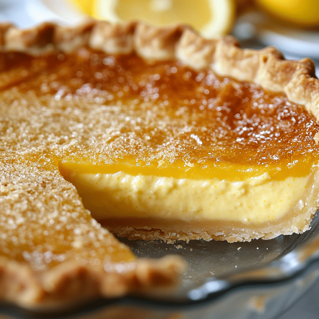 Lemon Chess Pie