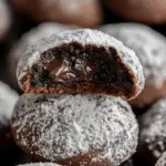 Chocolate Snowball Cookies