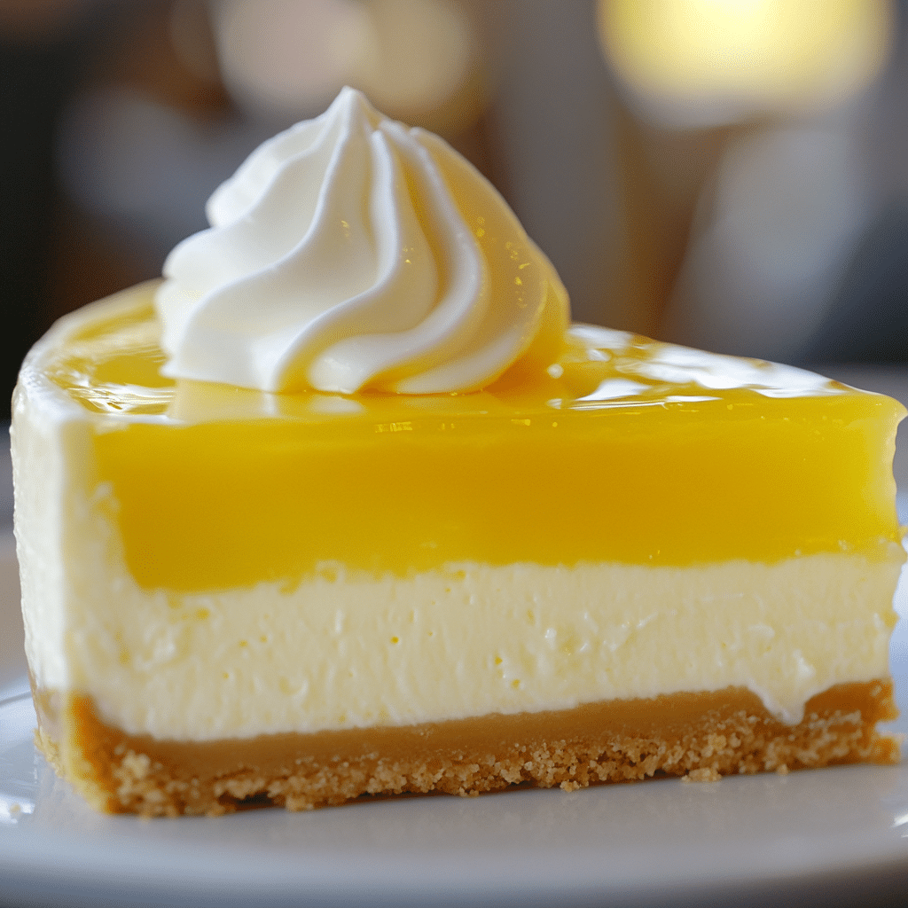 Lemon Cheesecake