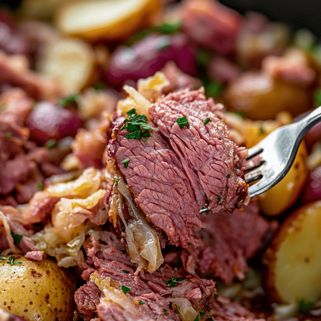 Crockpot Corned Beef and Cabbage Recipe