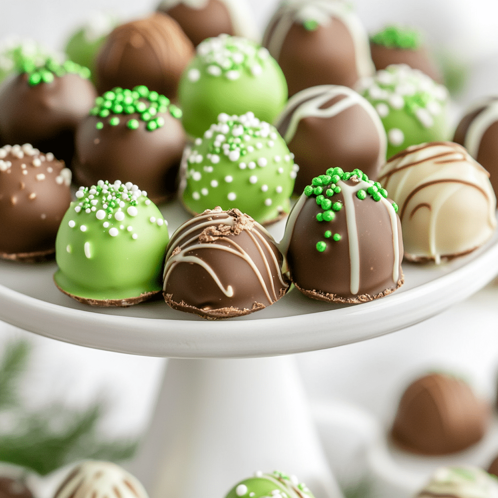 Mint Oreo Balls