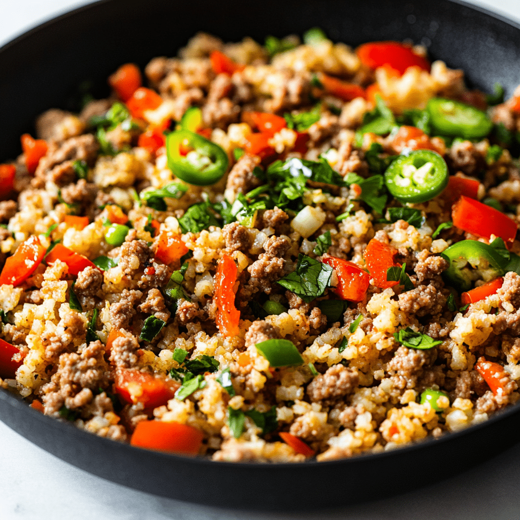 Spicy Cauliflower Rice