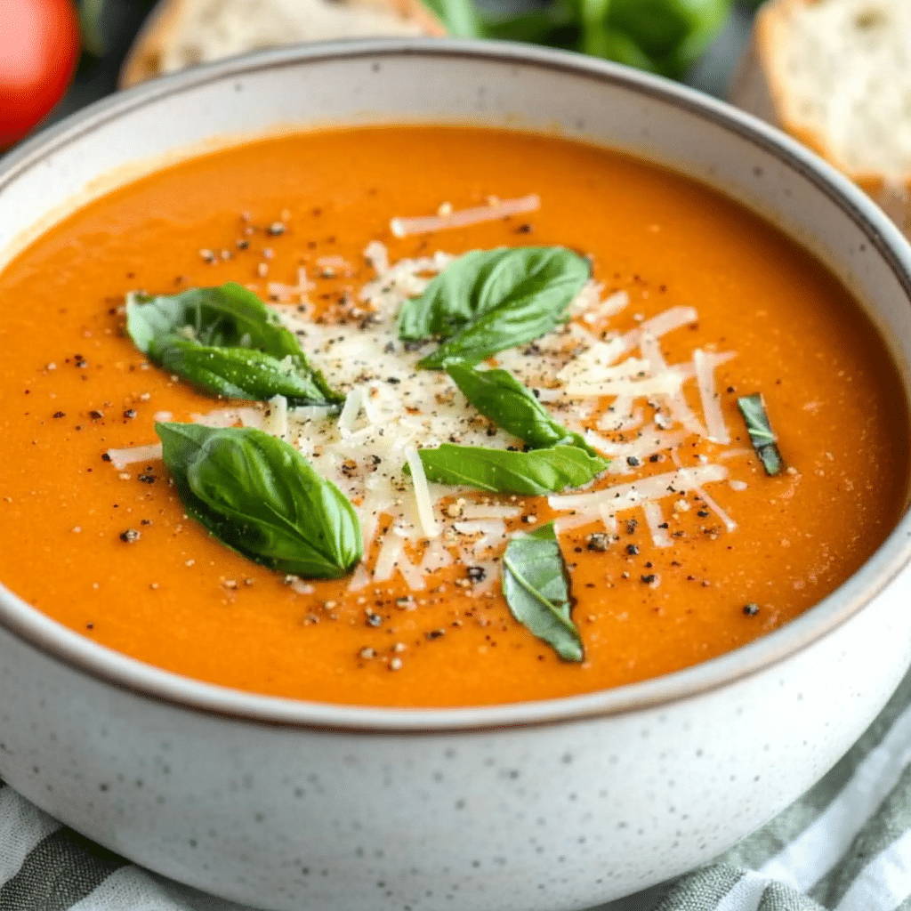 Slow Cooker Tomato Soup