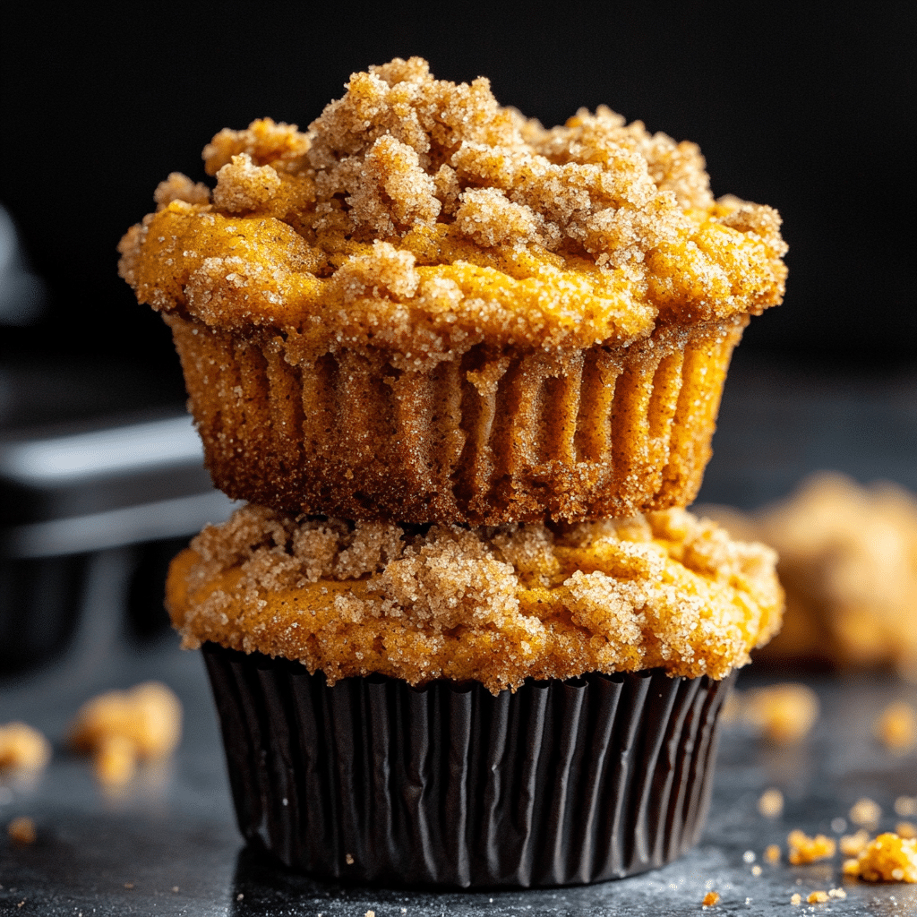 Pumpkin Streusel Muffins