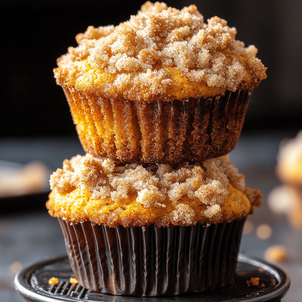 Pumpkin Streusel Muffins