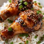 Slow Cooker Honey Garlic Chicken Legs