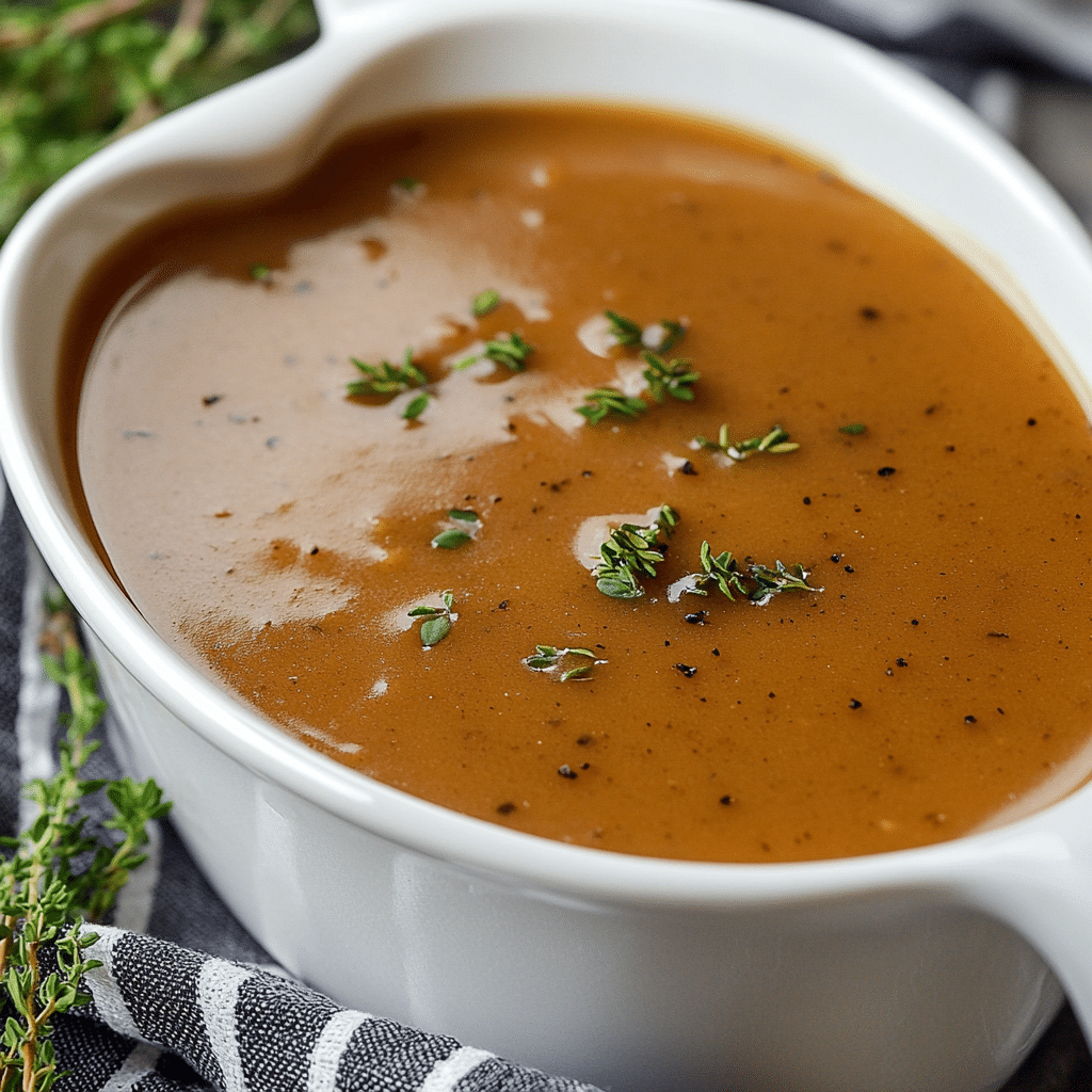 Homemade Gravy Recipe