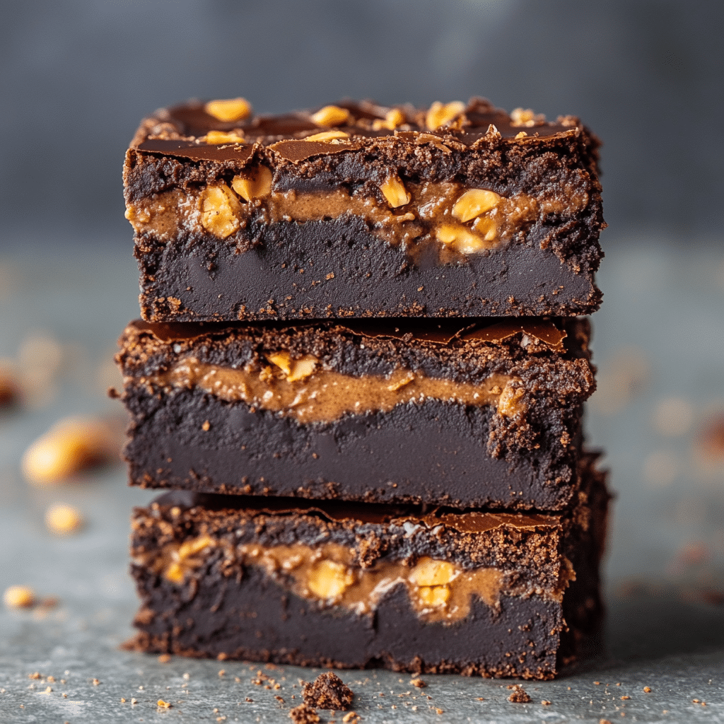 Peanut Butter Brownies