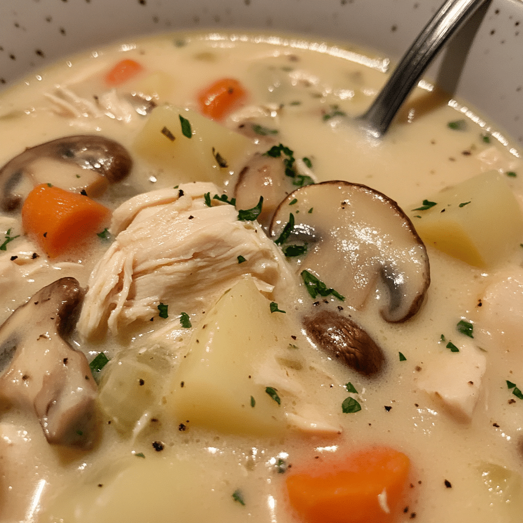 Chicken Mushroom Soup