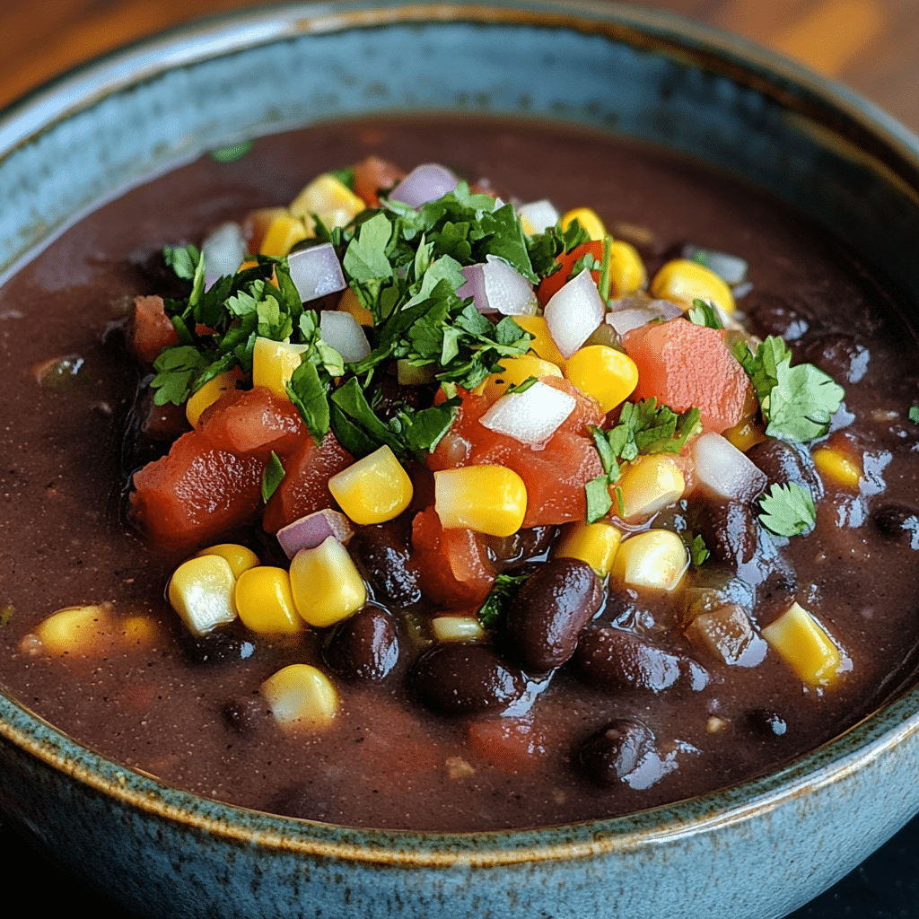 Black Bean Soup Recipe