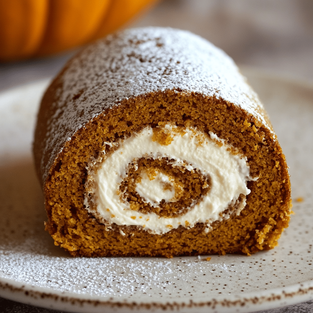 Pumpkin Roll Recipe