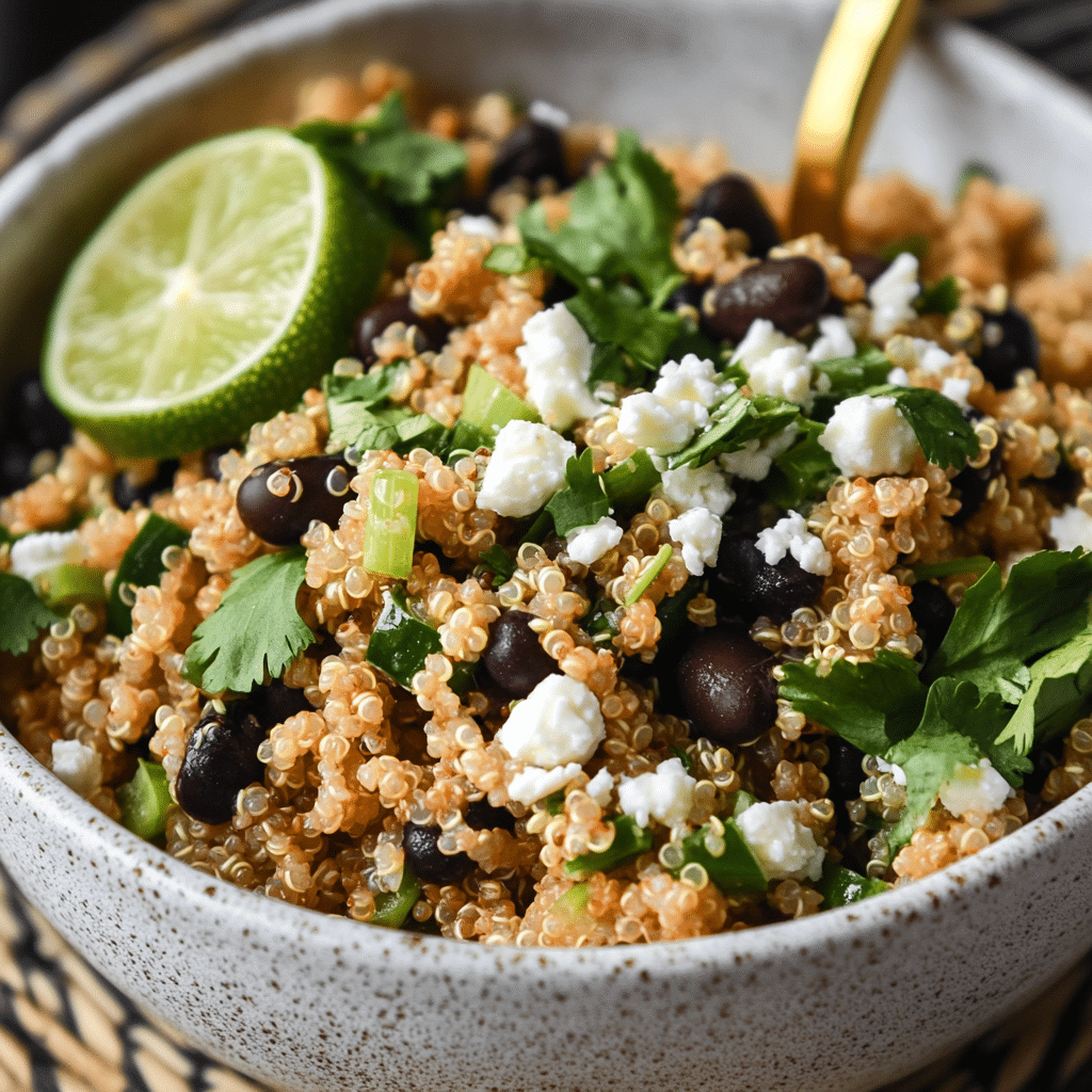 Best Black Bean Quinoa Salad